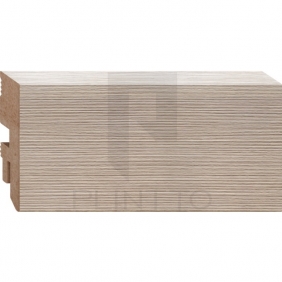 Напольный плинтус МДФ Plintto Эко Cappuccino Veralinga тип-0 